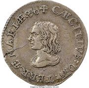 4 Pence - Lord Baltimore “Groat, small bust” - Obverse