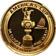 50 Dollars (America's Cup) - Reverse