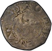 3 Pence - Willow Tree - Reverse