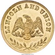Civil War Patriotic - Lincoln and Union - Reverse