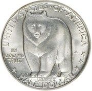 ½ Dollar (San Francisco - Oakland Bay Bridge) - Obverse
