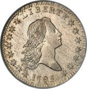 ½ Dollar "Flowing Hair Half Dollar" (small eagle) - Obverse