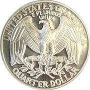 ¼ Dollar "Washington Quarter" (Silver Proof Issue) - Reverse