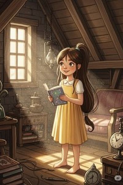 Mia's Magical Interests fantasy story for 3-6 years children in English featuring warm themes