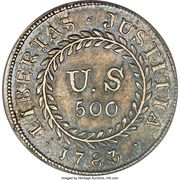 500 Units - Nova Constellatio “Type II” (Pattern) - Obverse