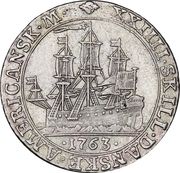 24 Skilling - Frederik V - Reverse