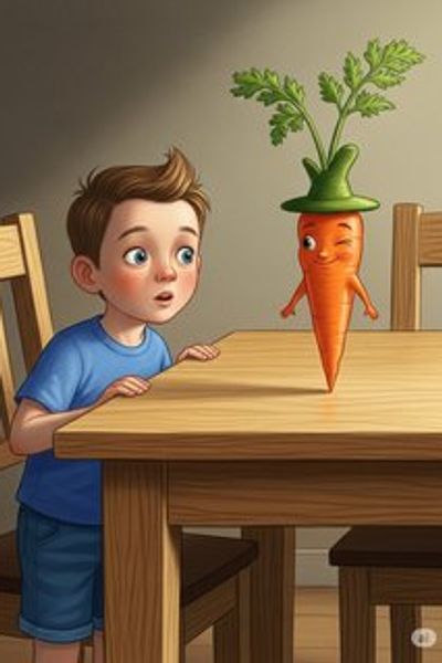 Milo's Magical Meal educational story for 3-6 years children in English featuring humorous themes