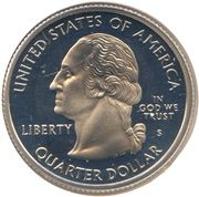 ¼ Dollar "Washington Quarter" (West Virginia) - Obverse