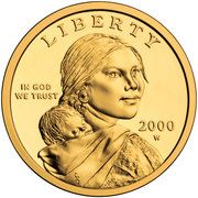 1 Dollar "2000 Sacagawea Dollar" (Pattern) - Obverse