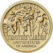 1 Dollar (American Innovation - Georgia) - Reverse