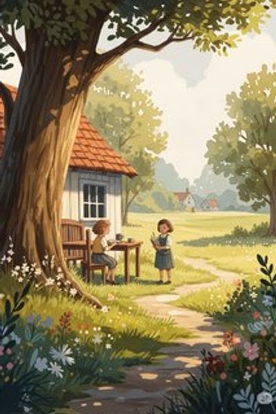 ハル先生と正しい広告のひみつ educational story for 7-12 years children in Japanese featuring warm themes