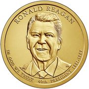 1 Dollar (Ronald Reagan) - Obverse