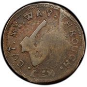 3 Pence - Higley Copper (With Deer) - Reverse