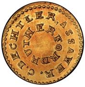 2½ Dollars - C. Bechtler - Reverse