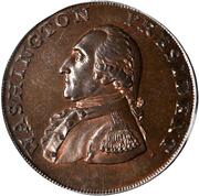 1 Cent (Small Eagle) - Obverse