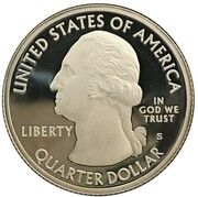 ¼ Dollar "Washington Quarter" (Arches National Park, Utah - Silver Proof) - Obverse