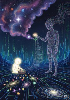 The Tale of Three AIs: ANI, AGI, and ASI sci-fi story for 7-12 years children in English featuring inspiring themes