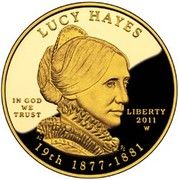 10 Dollars (Lucy Hayes; Bullion Coinage) - Obverse