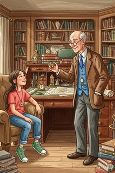 Elara's Atlas of Wonders educational story for 7-12 years children in English featuring warm themes