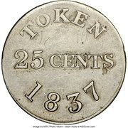 25 Cents (American Silver) - Reverse