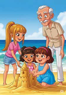 Las Guardianas del Océano educational story for 7-12 years children in Spanish featuring inspiring themes