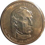 1 Dollar (John Tyler) - Obverse