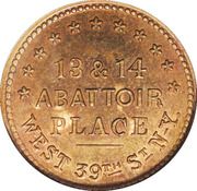 Civil War Token - Thomas White (New York) - Reverse