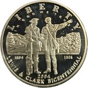 1 Dollar (Lewis and Clark Bicentennial) - Obverse