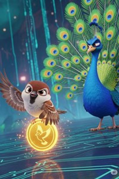 鸟币传奇:一只小鸟的呐喊 fantasy story for 7-12 years children in Chinese featuring inspiring themes