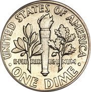 1 Dime "Roosevelt Silver Dime" - Reverse