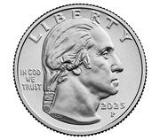 25 Cents "Washington Quarter" (Ida B. Wells) - Obverse