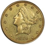 20 Dollars - Clark, Gruber and Co. - Obverse
