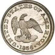 2 Cents "1836" (Pattern; white metal) - Obverse