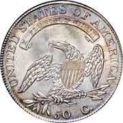 50 Cents / ½ Dollar "Capped Bust Half Dollar" - Reverse