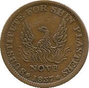 Hard Times Token "May Tenth" (Phoenix Variety) - Obverse