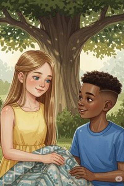 Linnea's Gentle World daily life story for 7-12 years children in English featuring warm themes