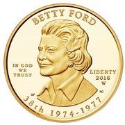 10 Dollars (Betty Ford; Bullion Coinage) - Obverse
