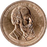 1 Dollar (Rutherford B. Hayes) - Obverse