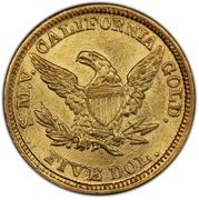 5 Dollars - Moffat & Co. - Reverse