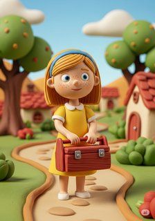 Tilly's Tinkering Adventure educational story for 3-6 years children in English featuring warm themes