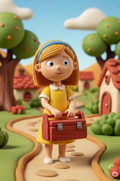 Tilly's Tinkering Adventure educational story for 3-6 years children in English featuring warm themes