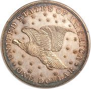 1 Dollar "Gobrecht Dollar" - Reverse