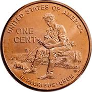 1 Cent "Lincoln Cent" (Formative Years) - Reverse