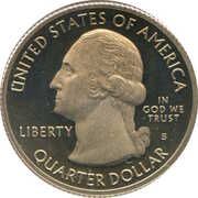 ¼ Dollar "Washington Quarter" (Shenandoah National Park, Virginia) - Obverse