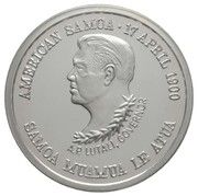25 Dollars (Governor Lutali - XXIV Olympics, denomination in letters) - Obverse