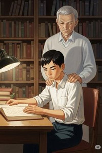 父の言葉 drama story for 13-18 years children in Japanese featuring warm themes