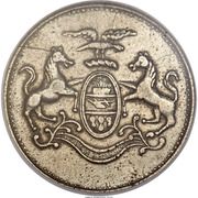 50 Cents - Hard Times Token - Feuchtwanger - Obverse