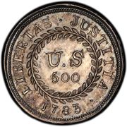 500 Units - Nova Constellatio (Pattern) - Obverse
