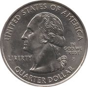 ¼ Dollar "Washington Quarter" (Indiana) - Obverse