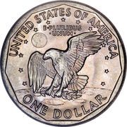 1 Dollar "Susan B. Anthony Dollar" - Reverse